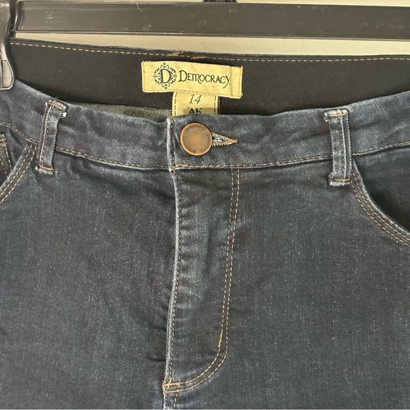 Democracy Women's Ab Solution Straight Leg 14 Indigo - Picture 3 of 7